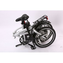 Ion Compact Folding Electric  Bike.  Easy to fold and compact to store or travel.
